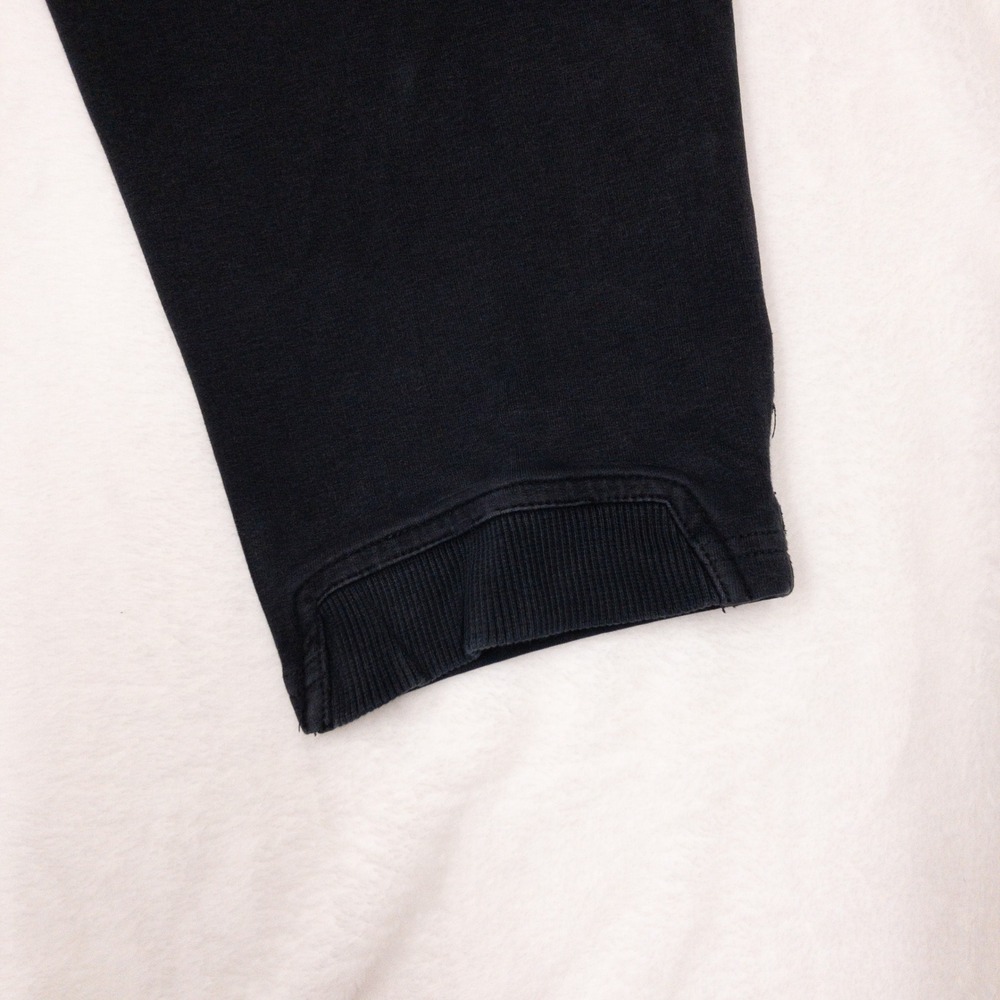 Mack Weldon Ace Sweatpants Mens Large Black Tapered Stretch Drawstring - Picture 7 of 11
